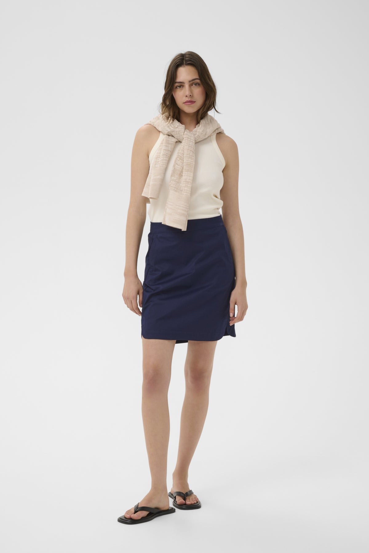 Inwear Elvia Marine Blå Skirt