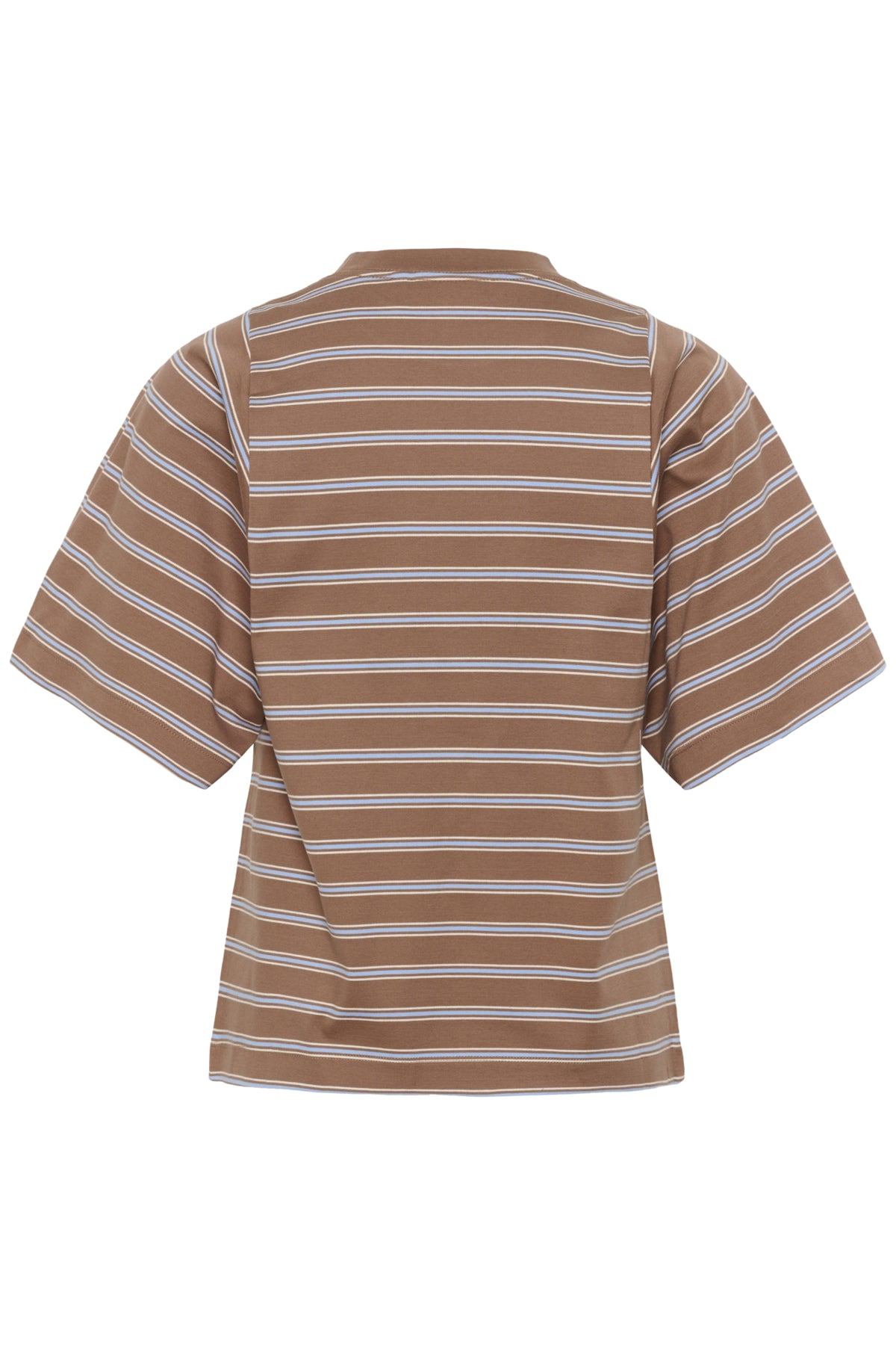 InWear Fikkia Chocolate Malt Triple Stripe Tshirt