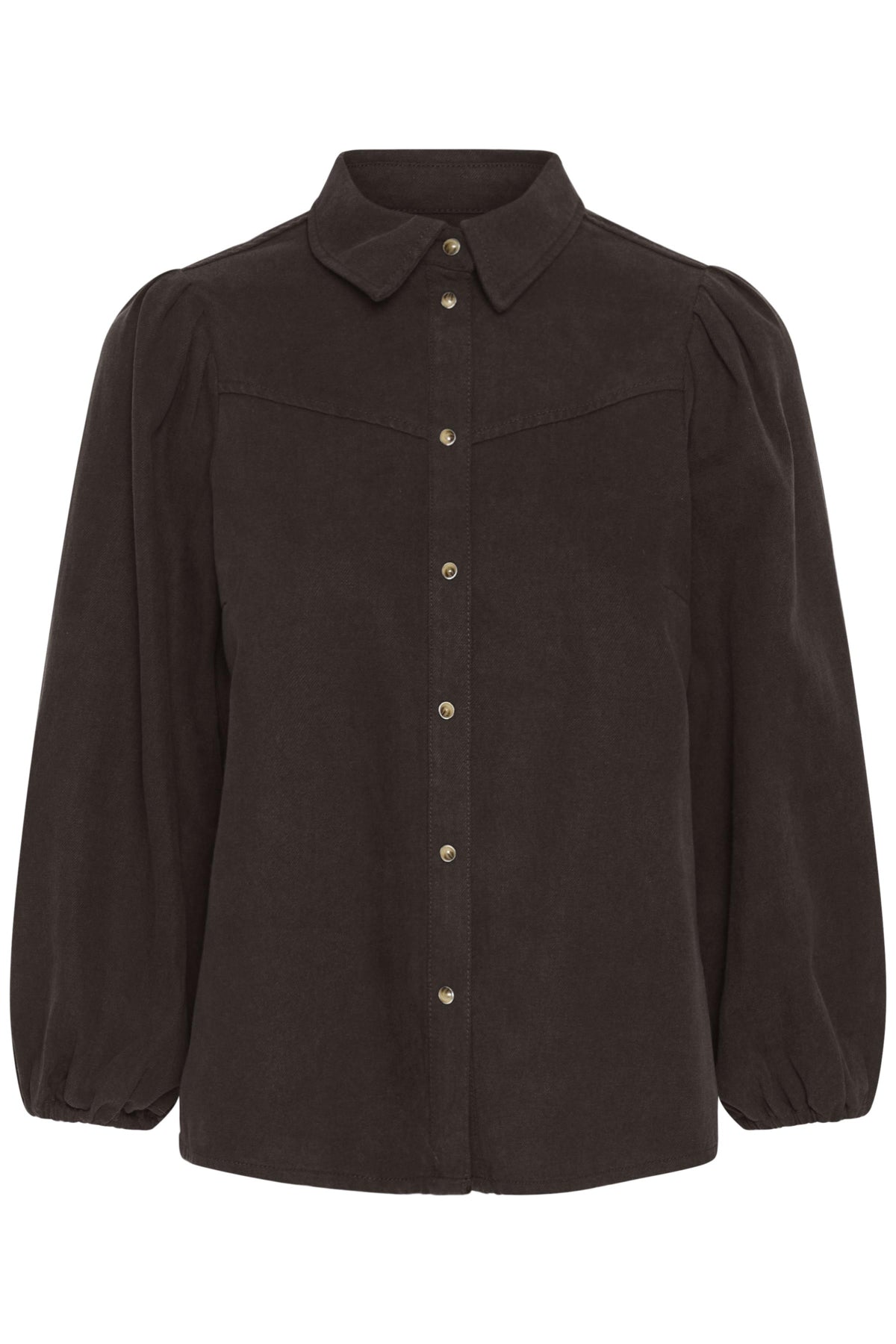 InWear Hess Ballari Chocolate Brown Shirt
