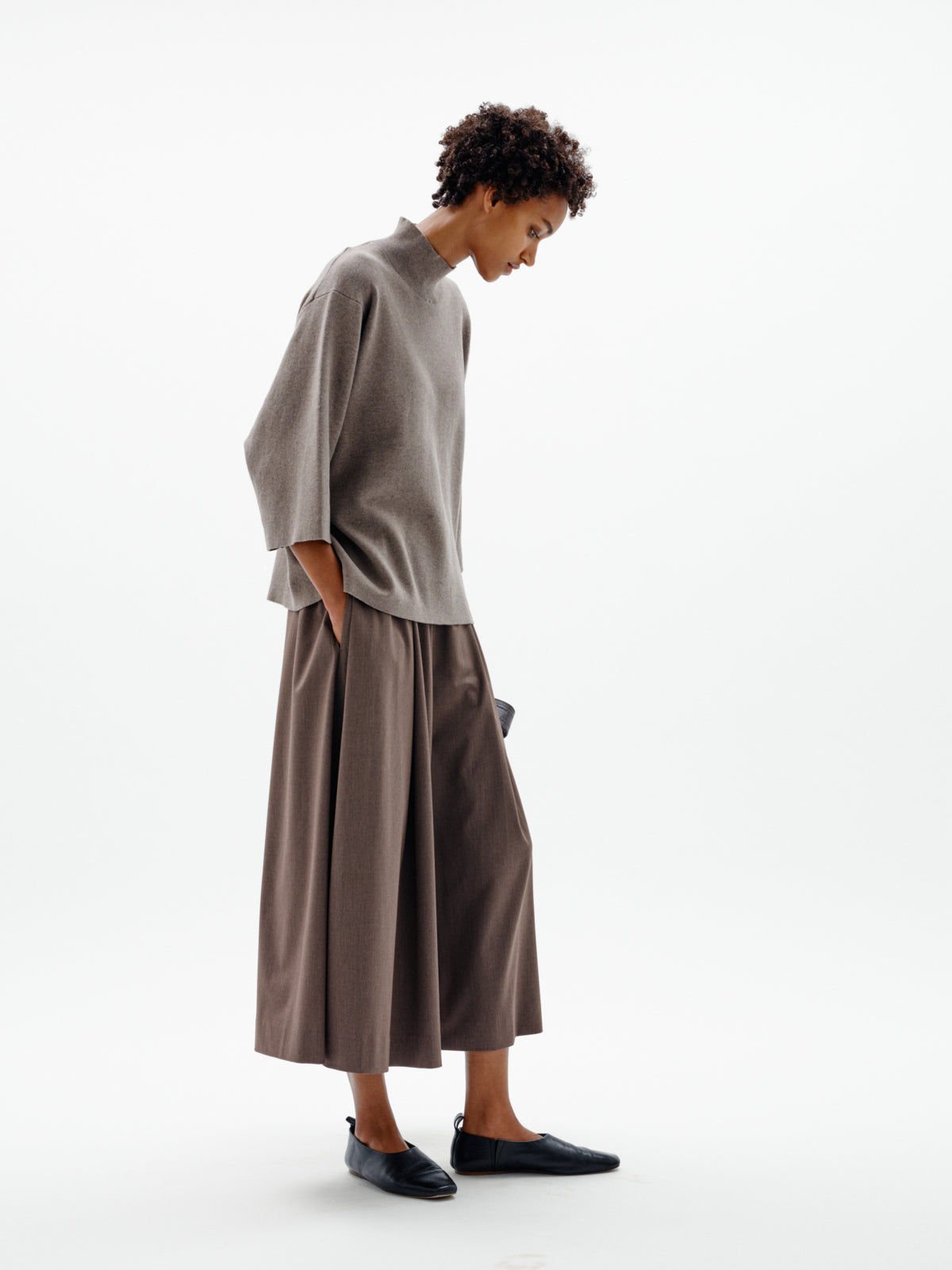 Inwear Tilda Cinder Melange Highneck