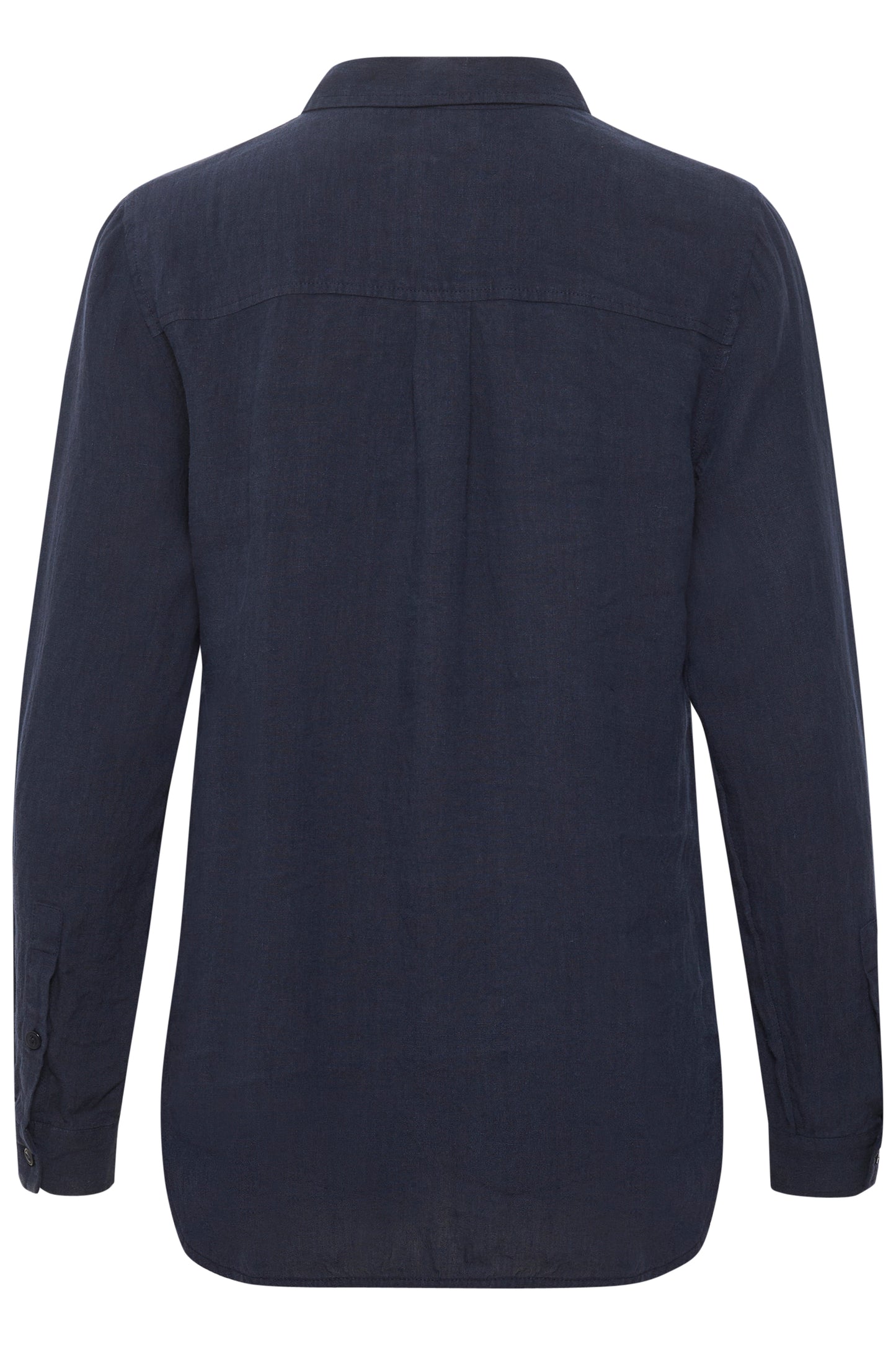 Part Two Kivas Marine Blå Skjorte