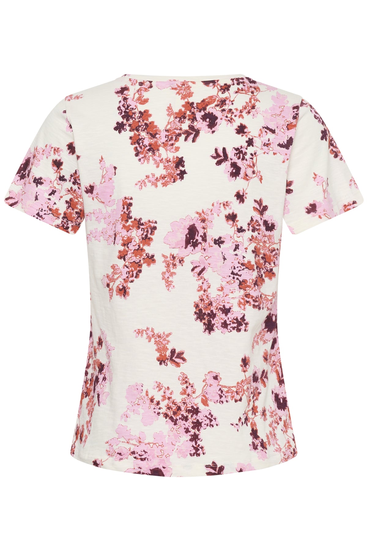 Part Two Gesinas Pink Shadow Flower T-skjorte