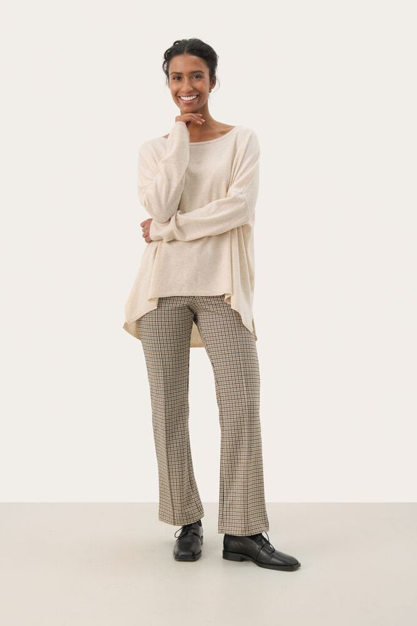 Part Two Tila Natural Melange Genser