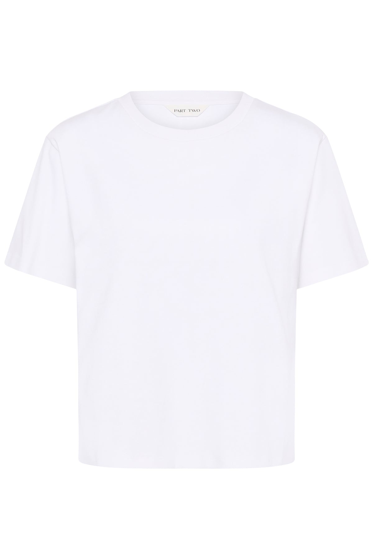 Part Two Anne Bright White T-skjorte