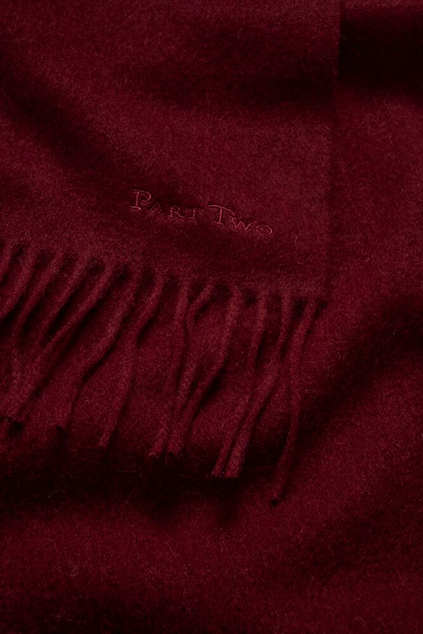 Part Two Kitha Burgunder Skjerf