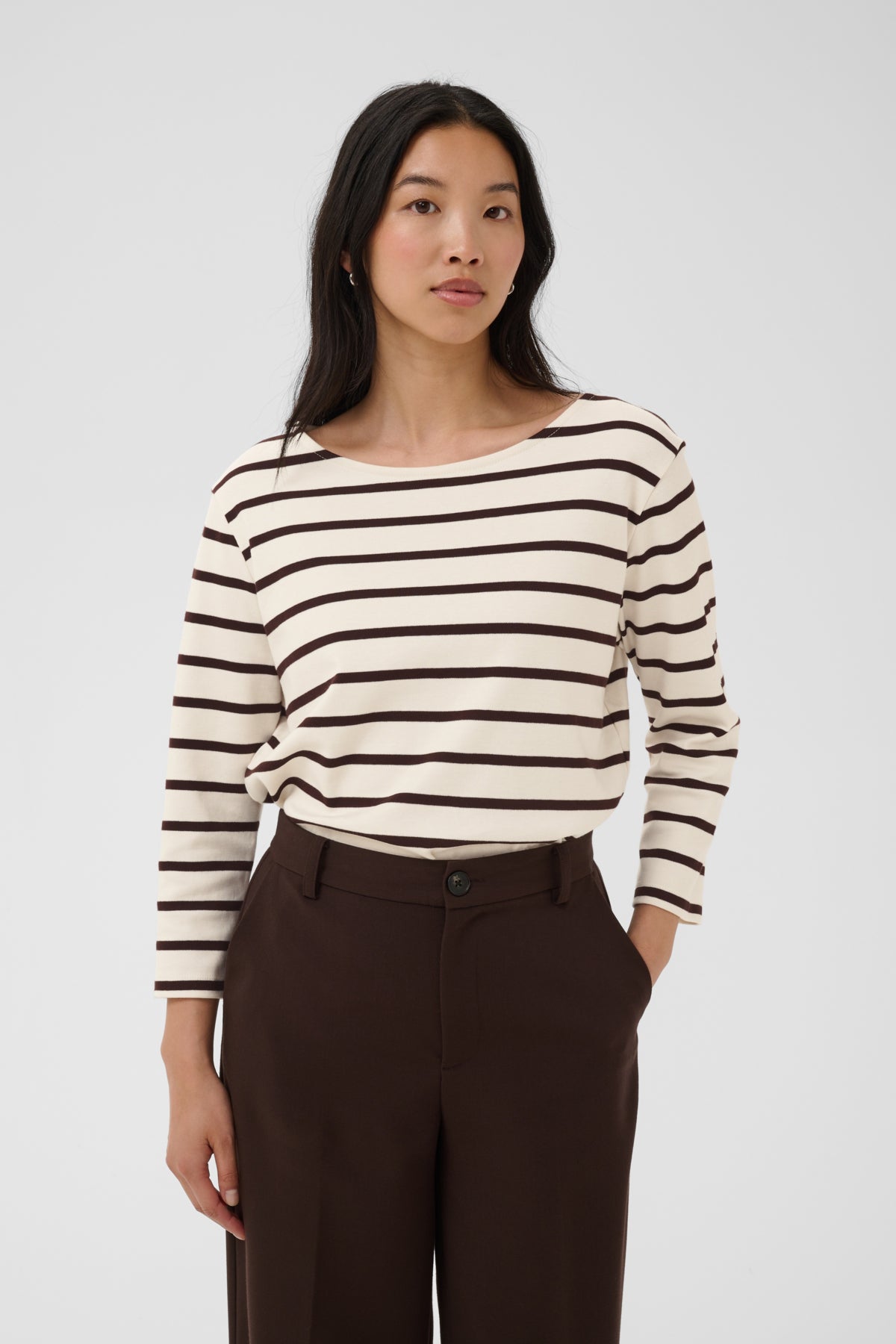 Part Two Nela Mole Stripe T-shirt