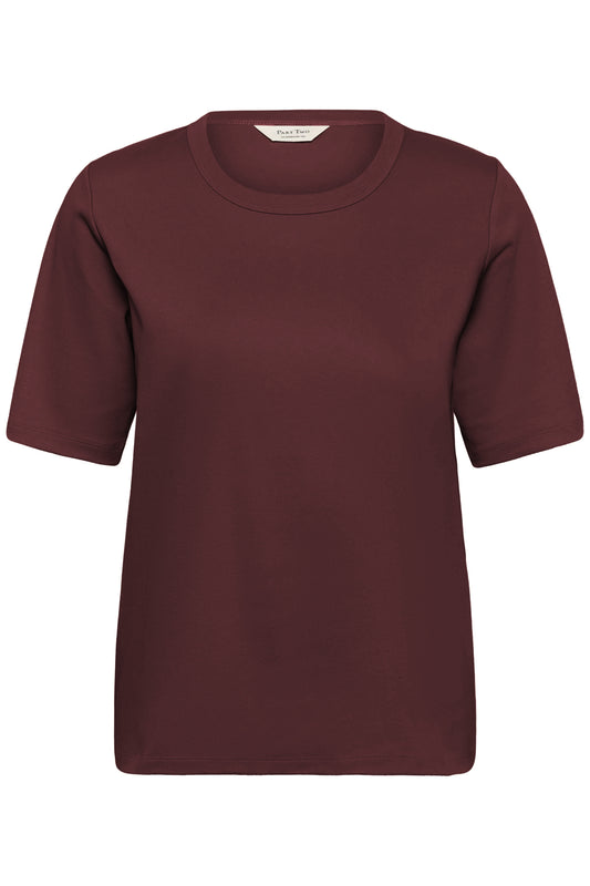 Part Two Ratana Burnt Russet T-Skjorte