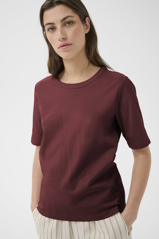 Part Two Ratana Burnt Russet T-Skjorte