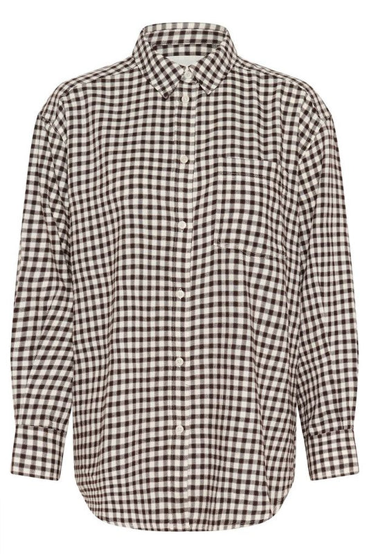 Part Two Samea Ganache Check Skjorte