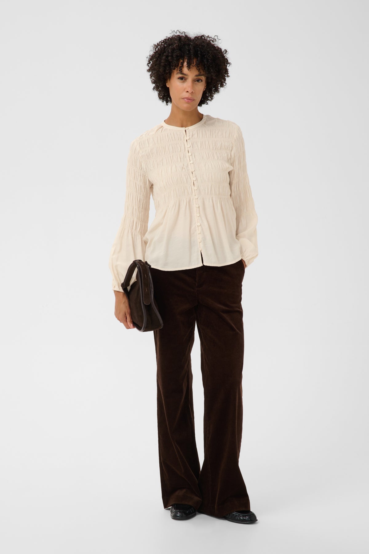 Part Two Siffe Whitecap Grey Shirt