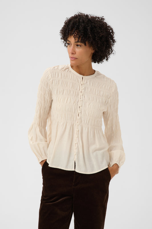 Part Two Siffe Whitecap Grey Shirt