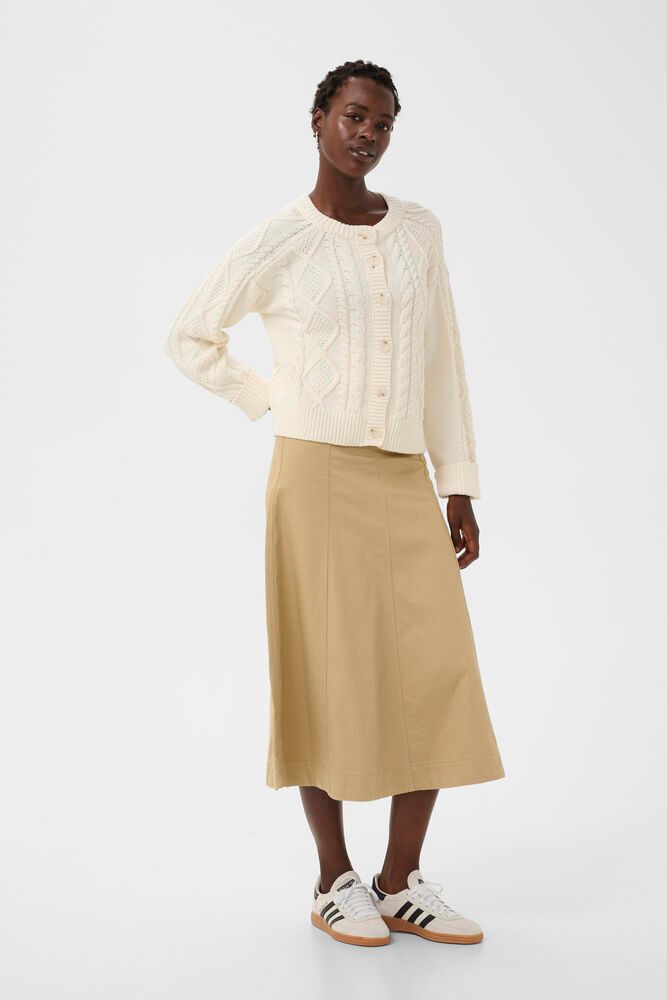 Part Two Zayra Whisper White Cardigan