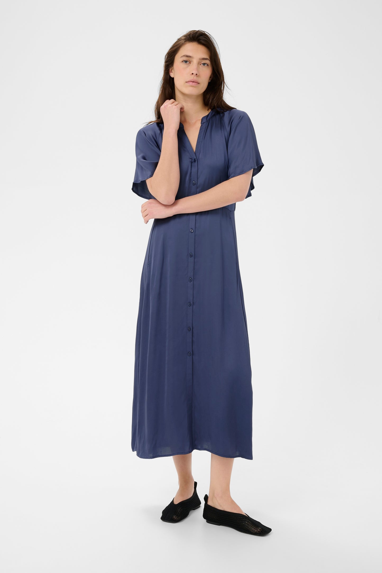 Part Two Alaja Blue Indigo Dress