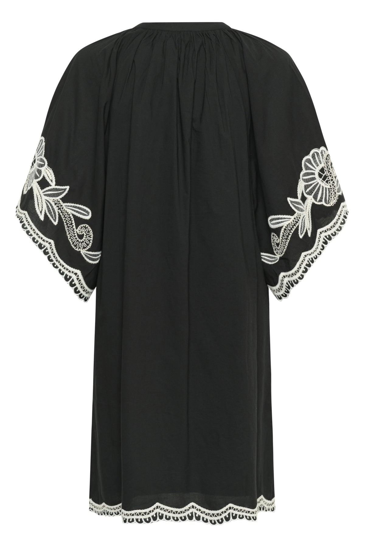 Part Two Breanna Black With Offwhite Dress