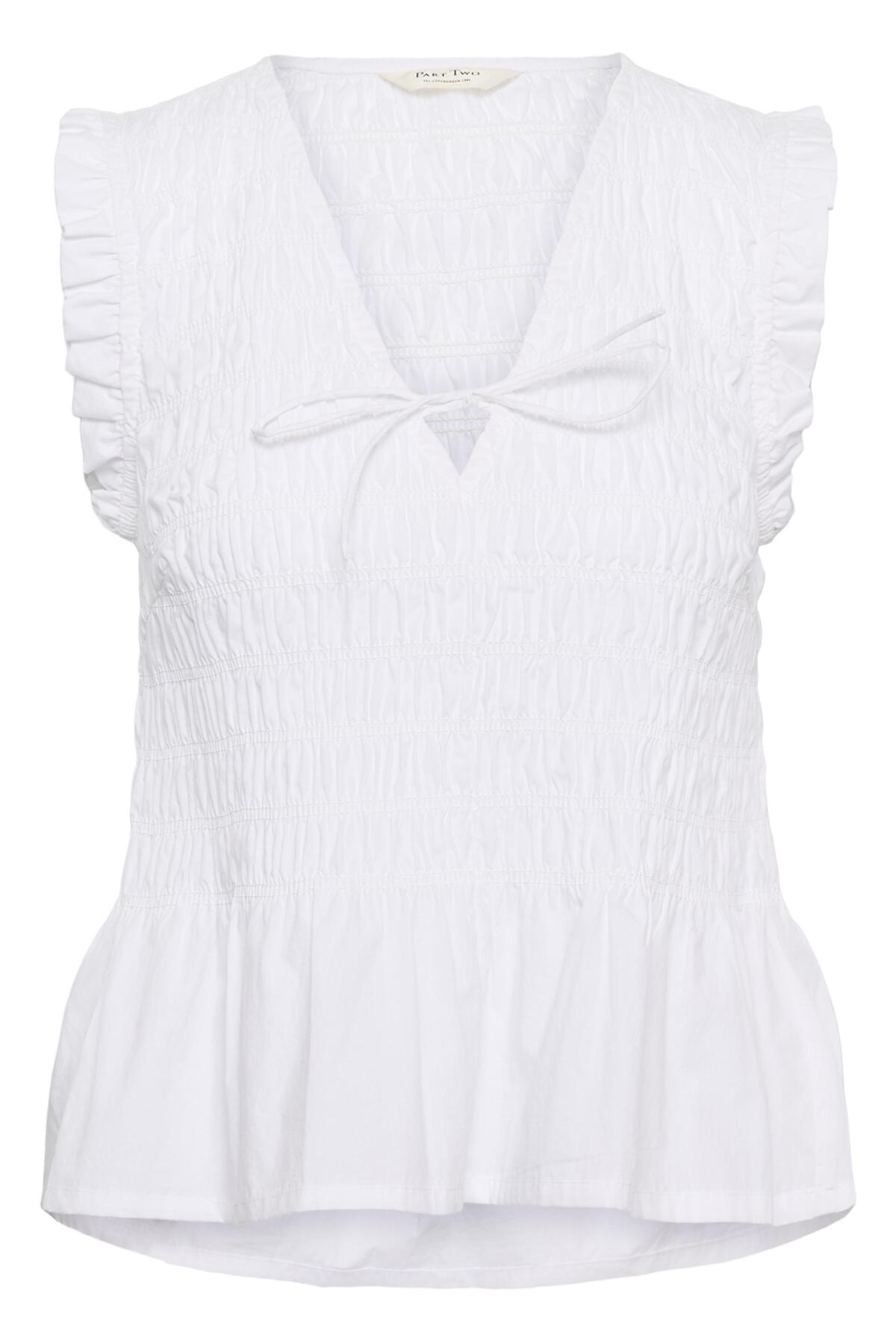 Part Two Borgny Top Bright White