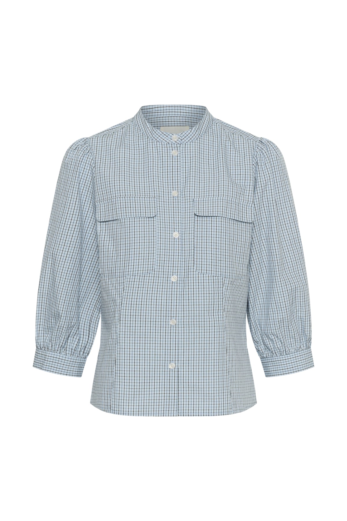 Part Two Chinette Gray Dawn Check Skjorte