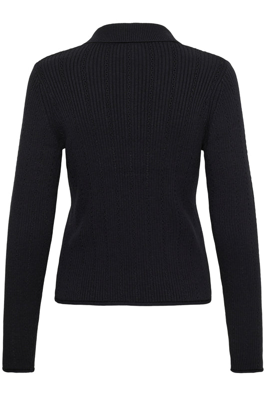 Part Two Charley Dark Navy Pullover