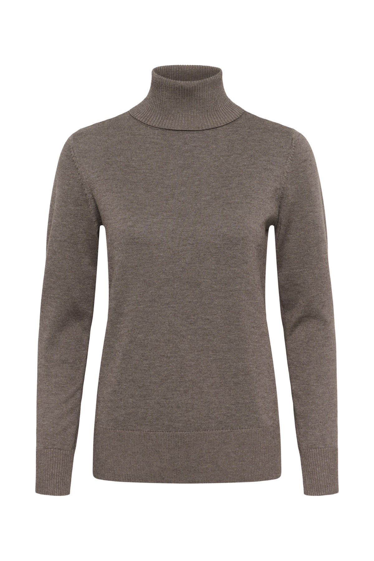 Saint Tropez Mila Rollneck Mink Melange Genser