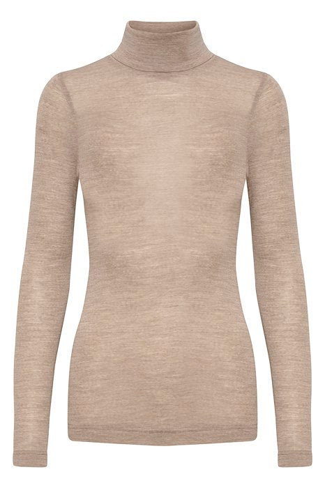 Inwear Fang Oatmeal Melange Rollneck