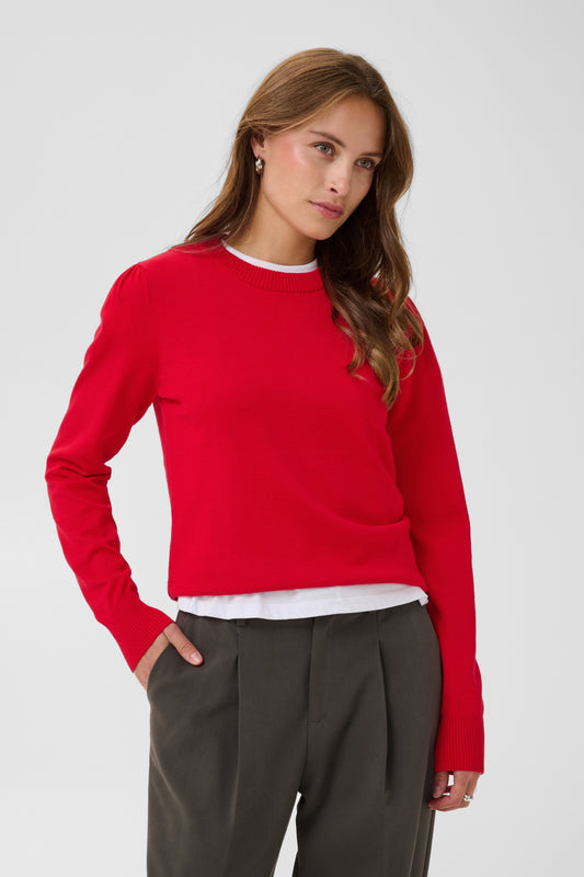 Saint Tropez Mila True Red Genser