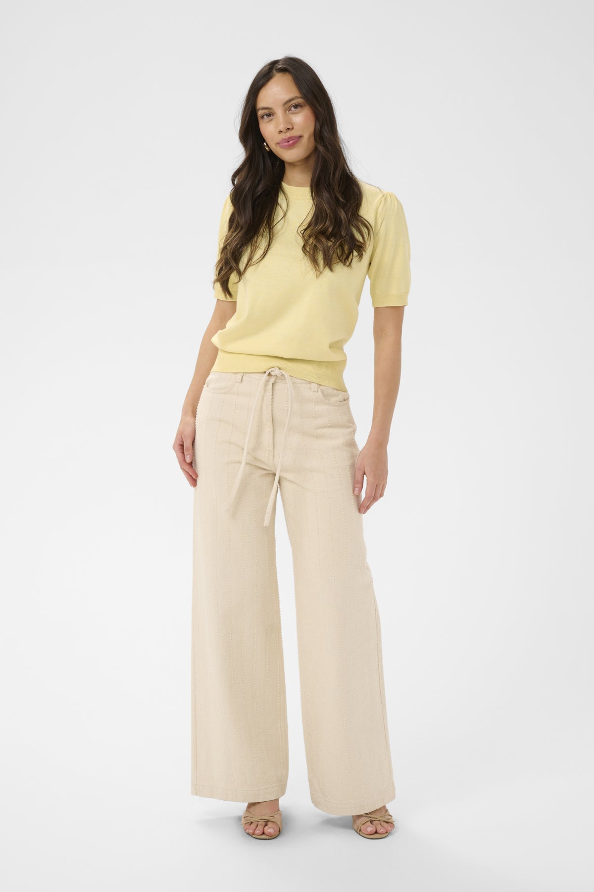 Saint Tropez Mila SS Pineapple Slice Genser