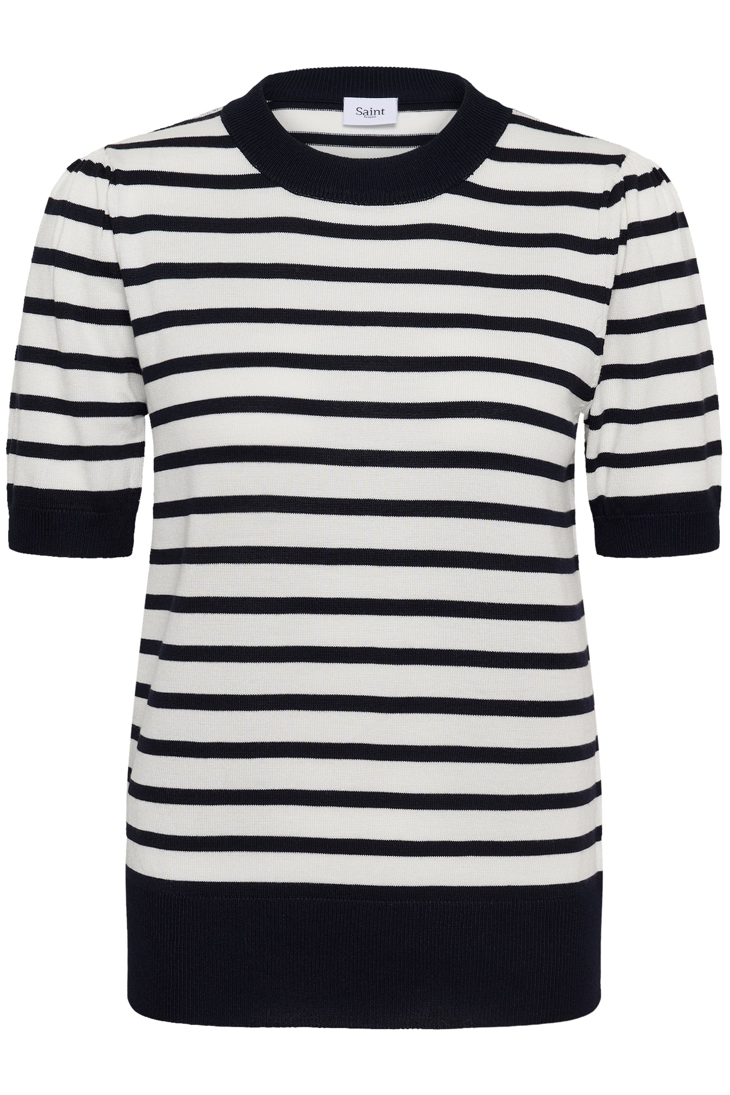 Saint Tropez Striped SS Pullover