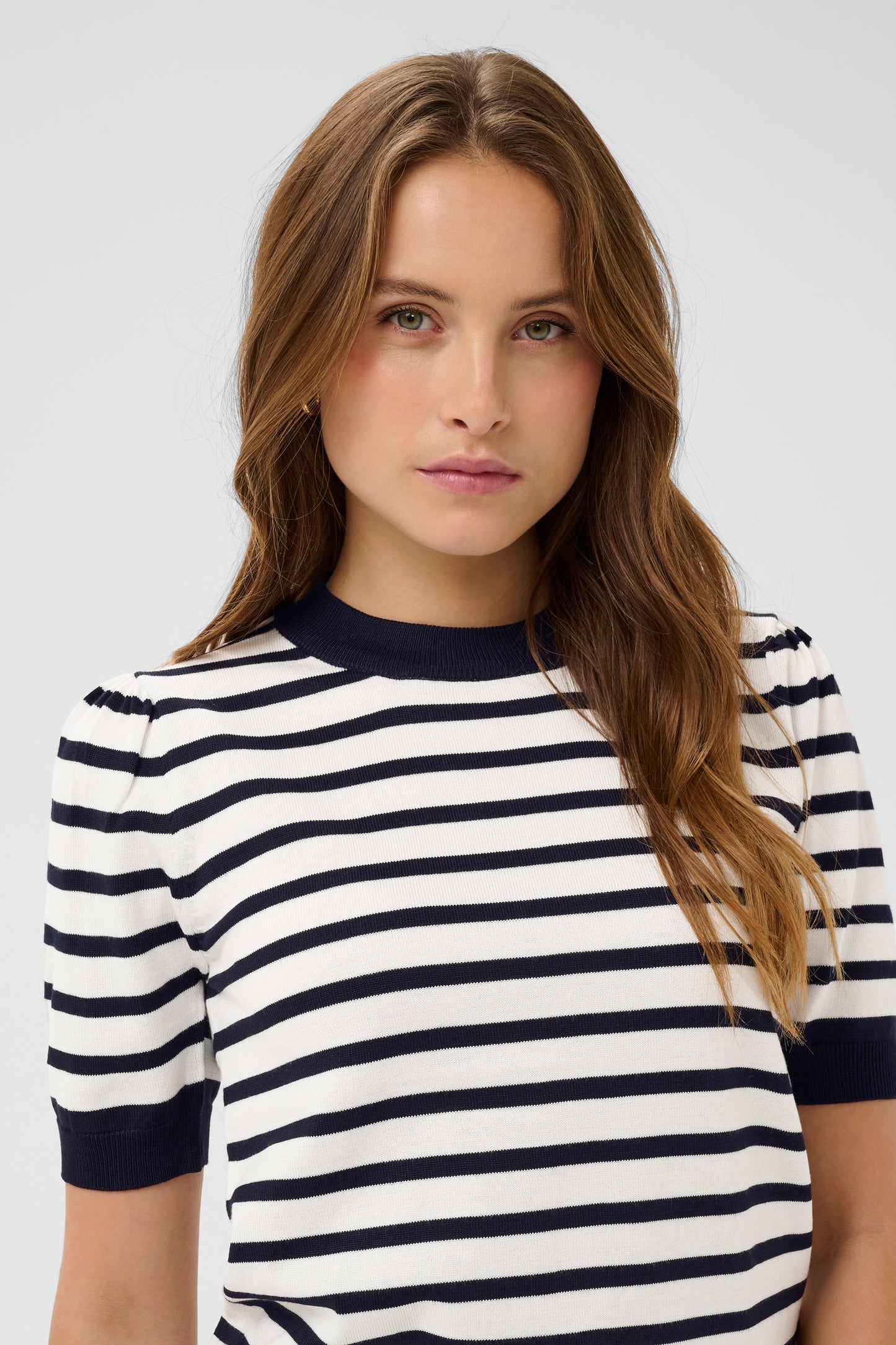 Saint Tropez Striped SS Pullover