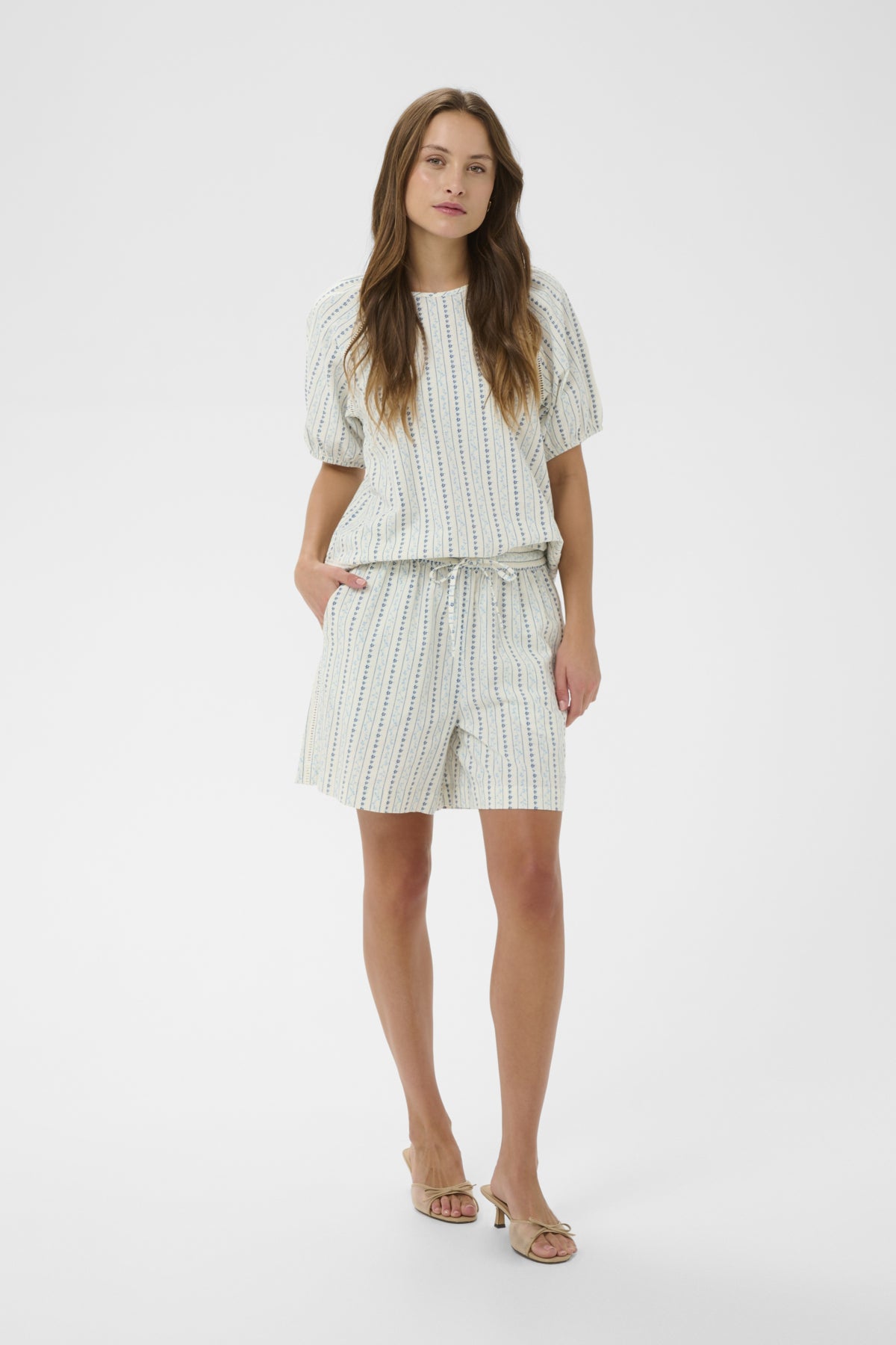 Saint Tropez Raja Flower Shorts