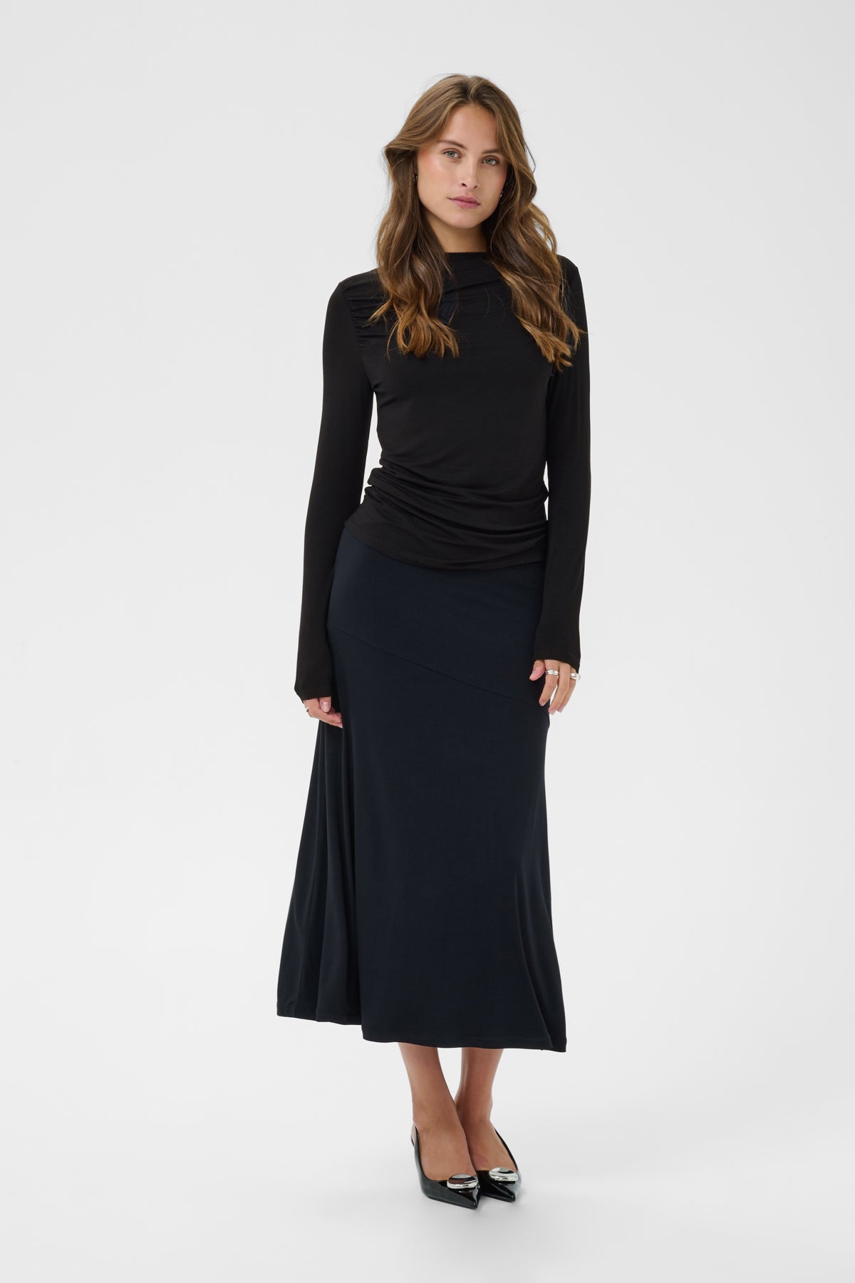 Saint Tropez Vigga Boatneck Blouse Black