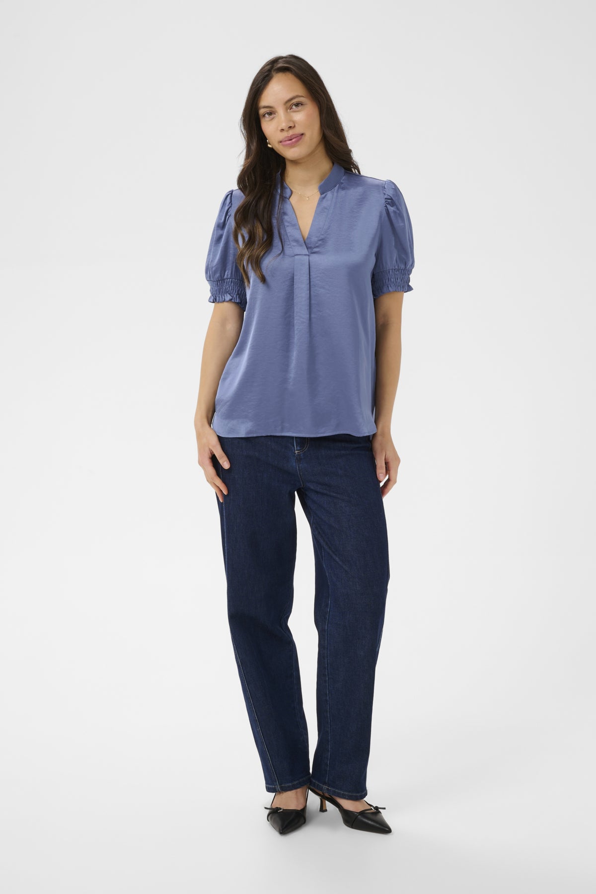 Saint Tropez Panan China Blue Blouse