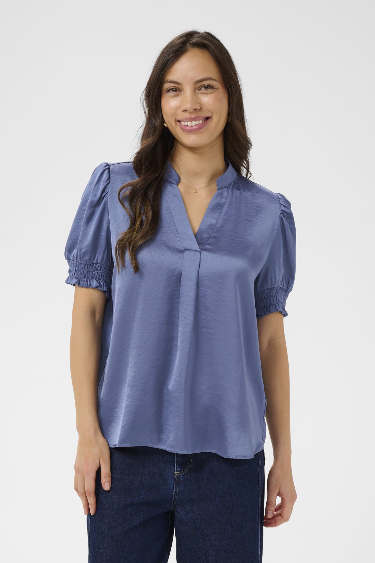 Saint Tropez Panan China Blue Blouse
