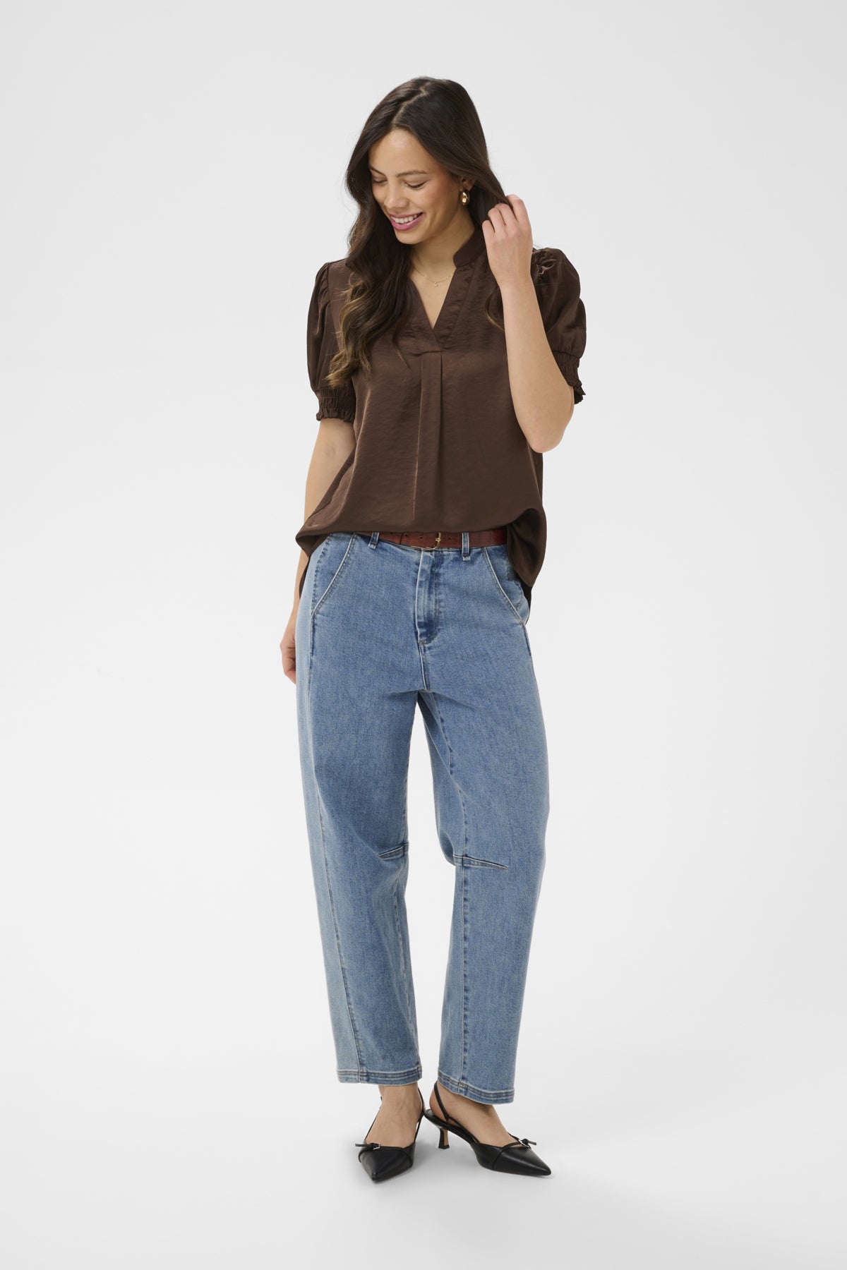 Saint Tropez Panan China Blue Blouse