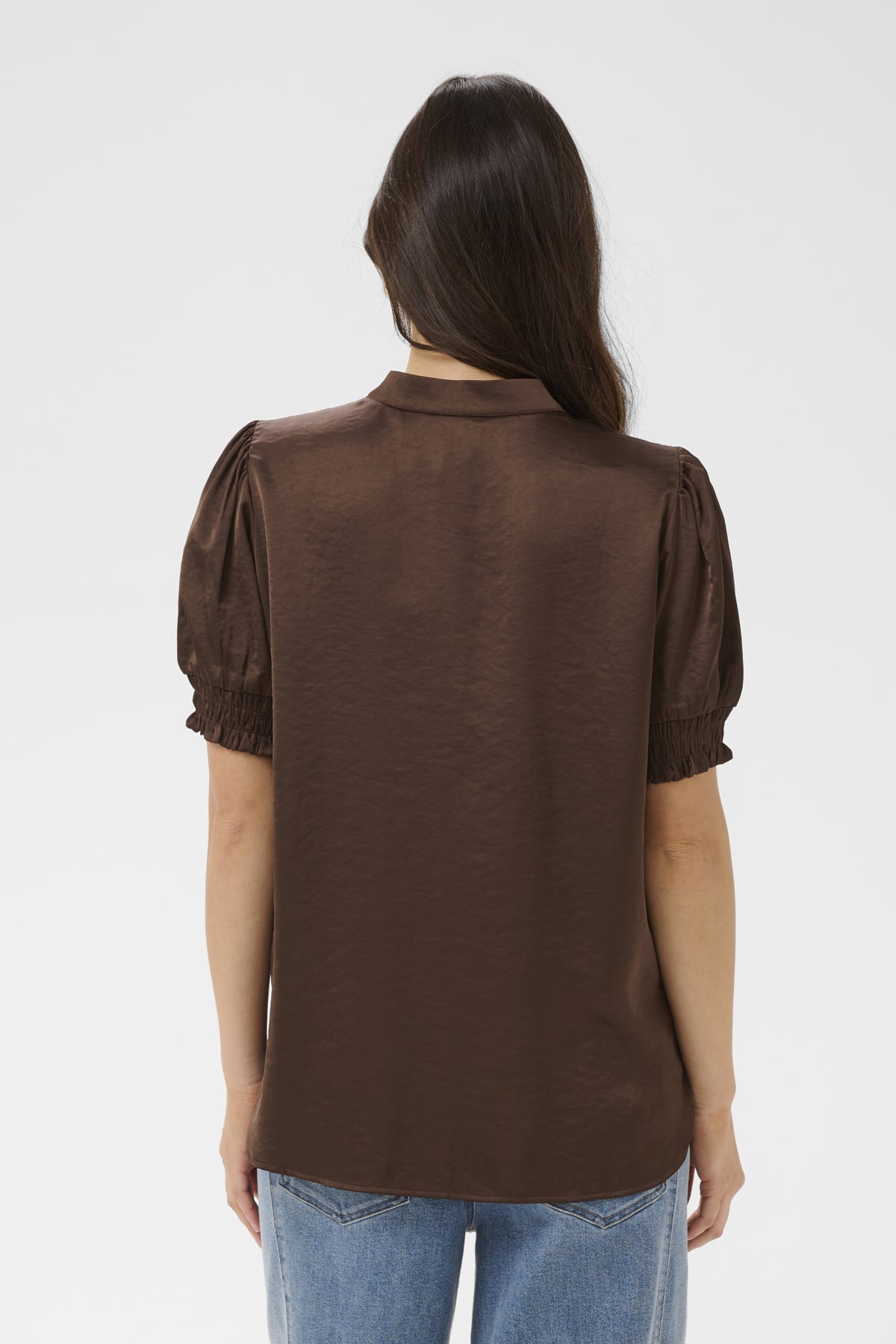 Saint Tropez Panan Major Brown Blouse