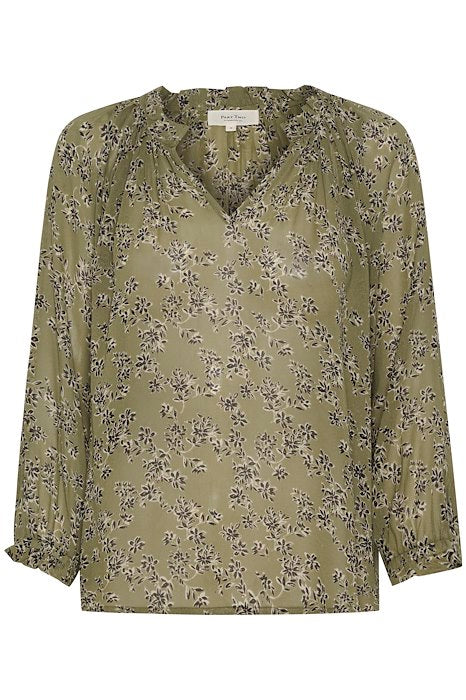 Part Two Elsia Vetiver Bluse