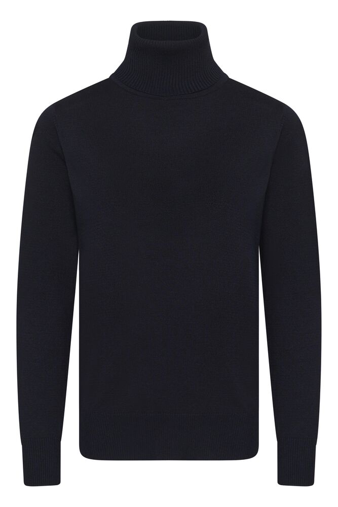 Saint Tropez Mila Rollneck Black Genser