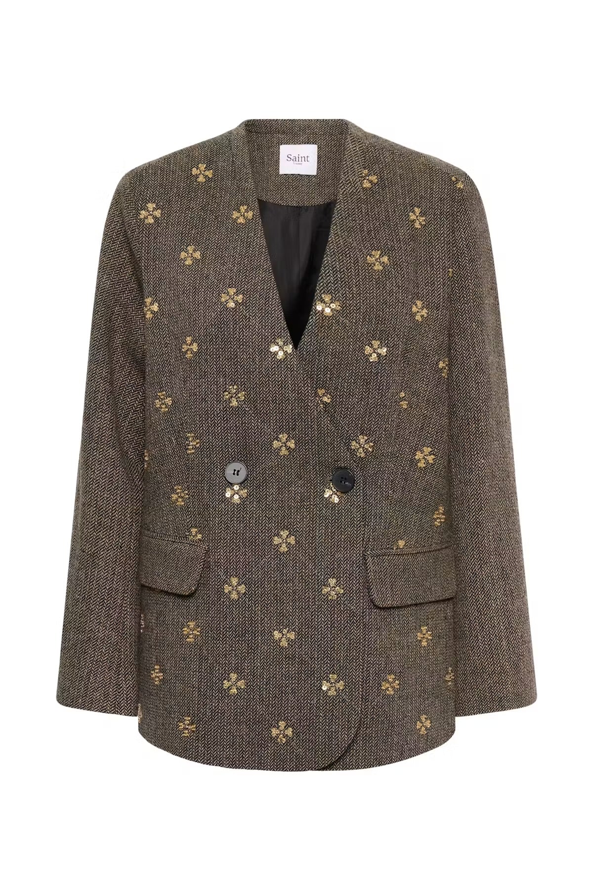 Saint Tropez Terenciana Frost Gray Blazer