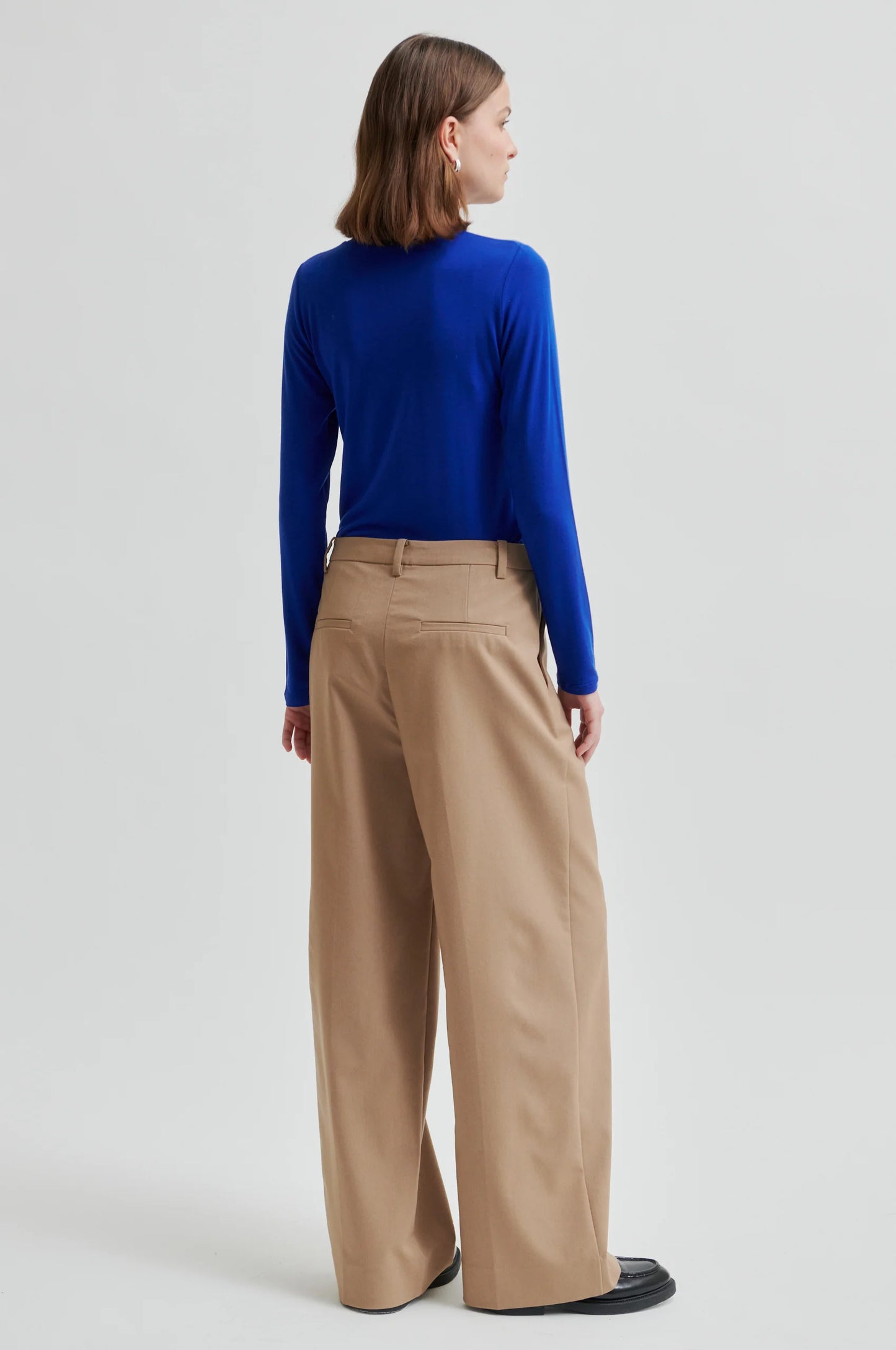 Second Female Matima O-Neck Mazarine Blue  LS Tee