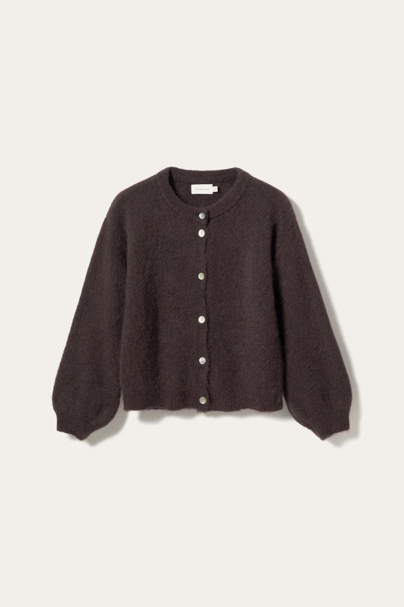 Noella Kae Knit Chocolate Cardigan