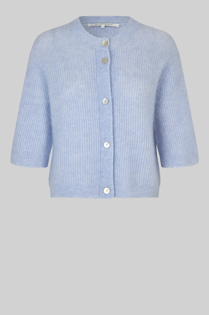 Second Female Andrea Brunnera Blue Cardigan