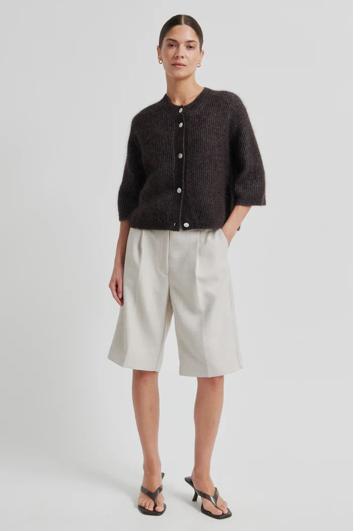 Second Female Andrea Chocolate Torte Cardigan