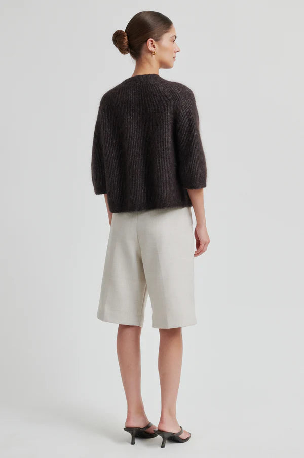 Second Female Andrea Chocolate Torte Cardigan