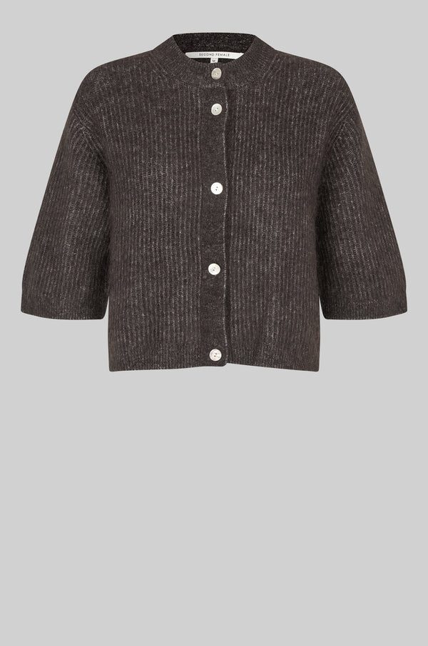 Second Female Andrea Chocolate Torte Cardigan