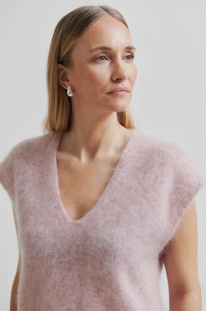 Second Female Camryn Knit Sepia Rose Vest