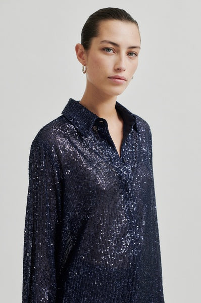 Second Female Moonlight Night Sky Shirt