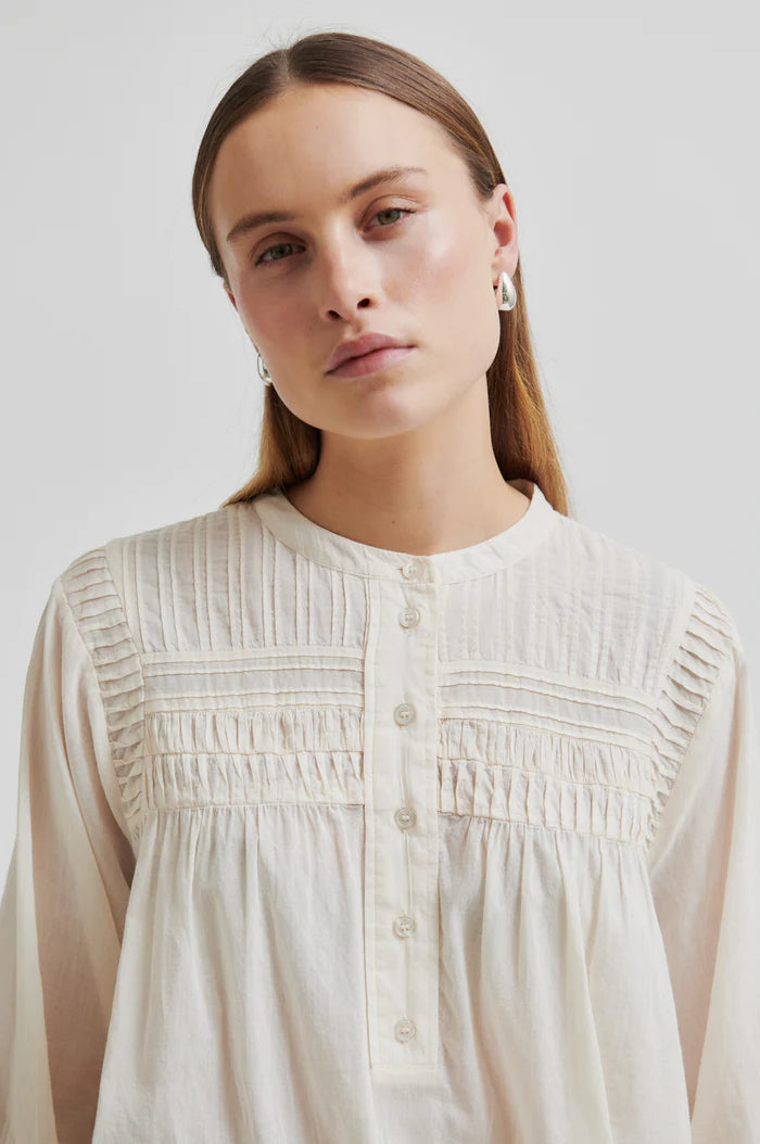 Second Female Maise Ecru Bluse