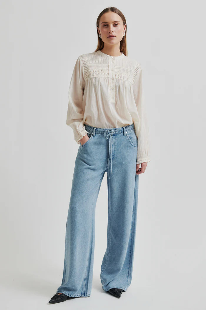 Second Female Maise Ecru Bluse