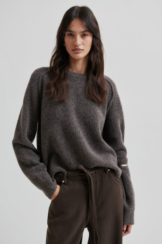 Second Female Banja Knit Ragnlan O-Neck