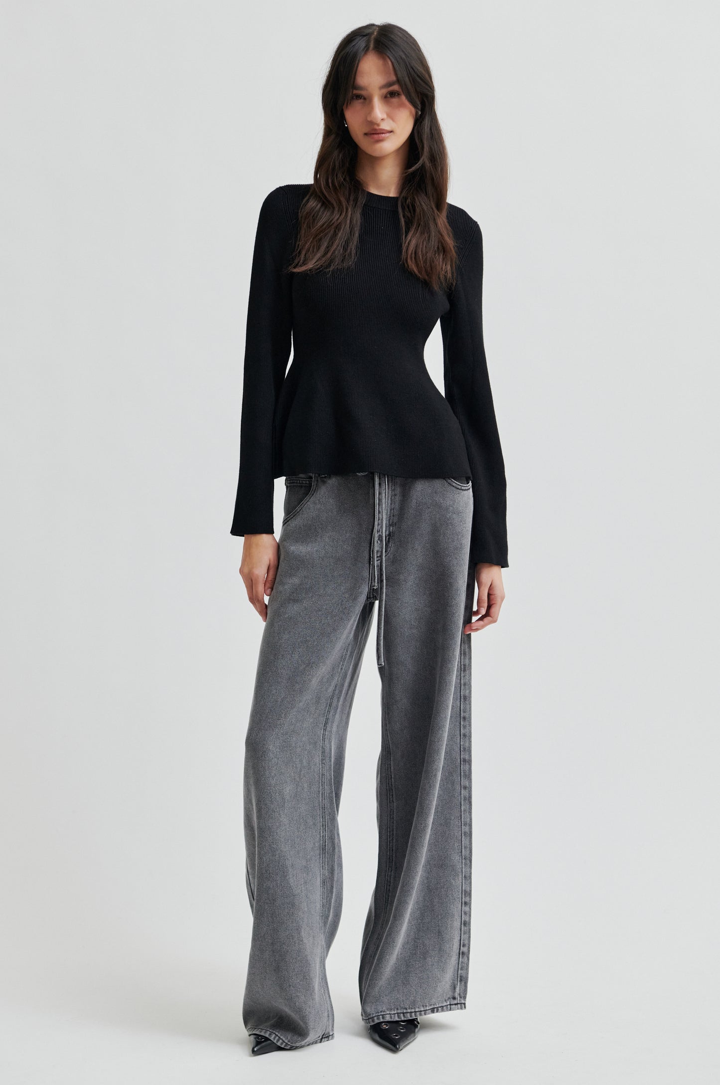 Second Female Stinna Knit Peplum