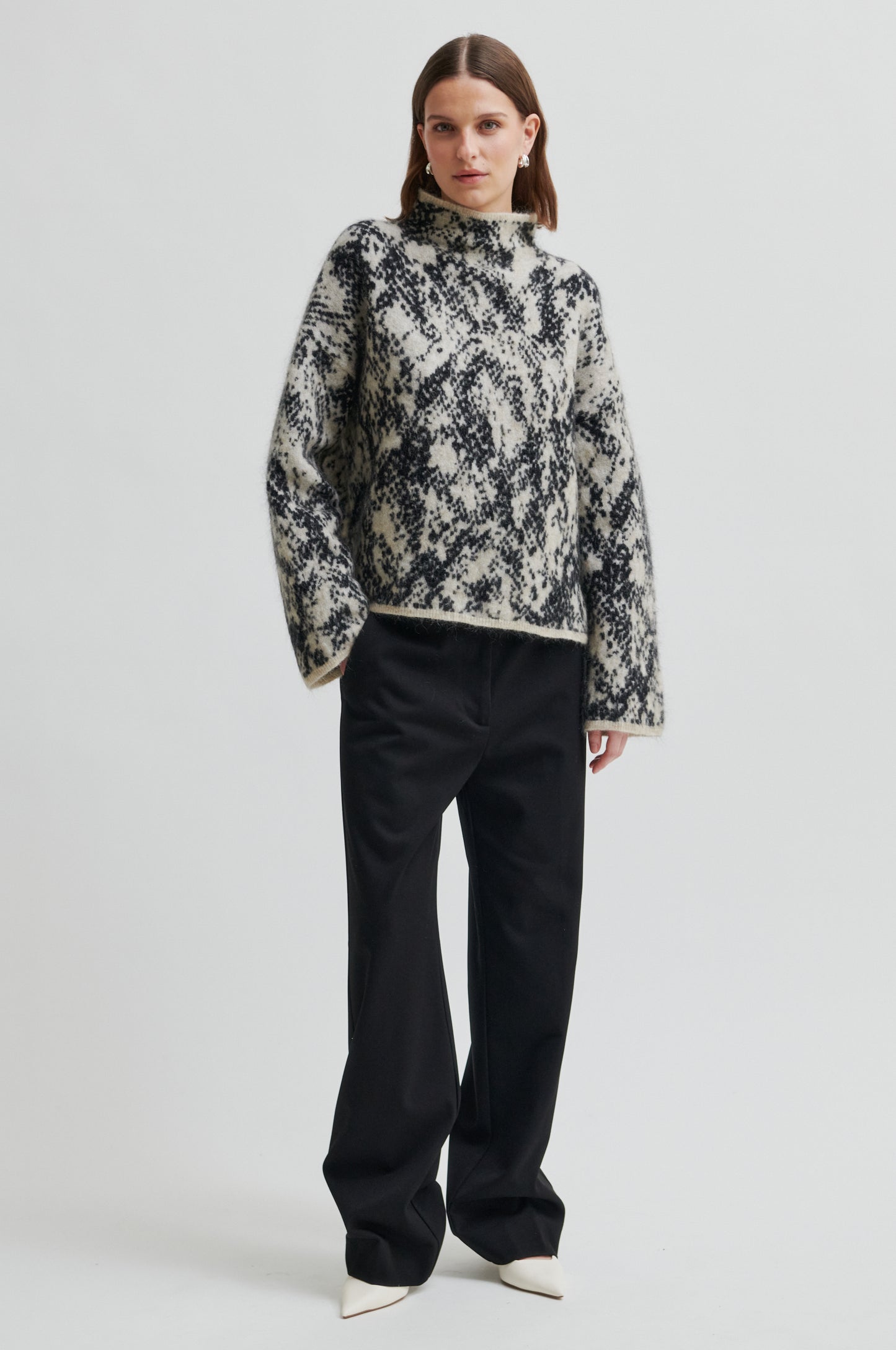 Second Female Sway Knit T-Neck