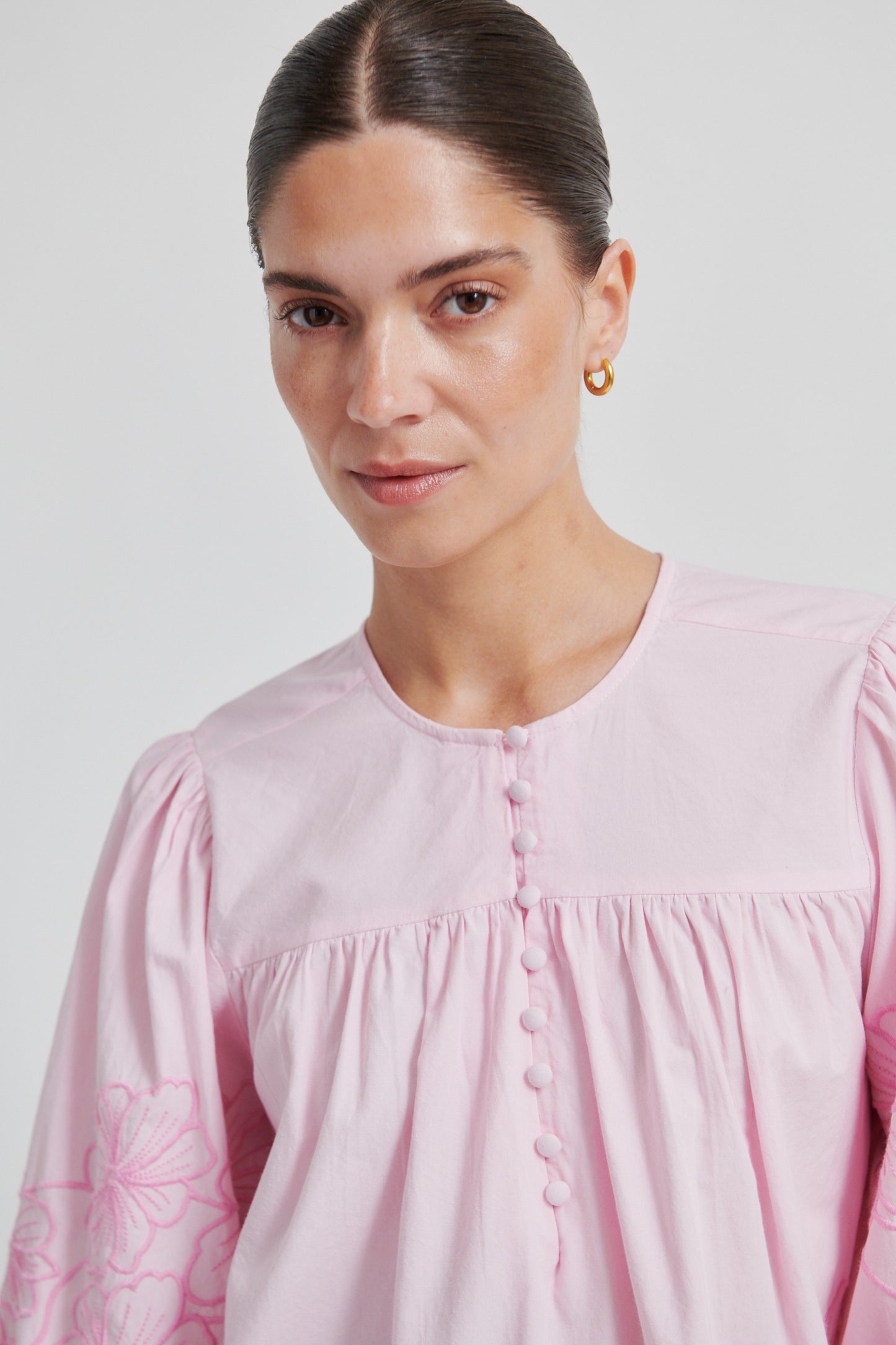 Second Female Ellinor Lilac Chiffon Blouse